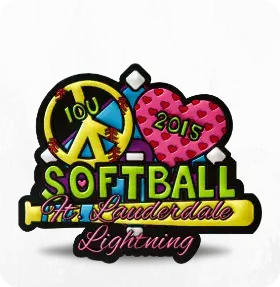 Softball Pin Softball Pin