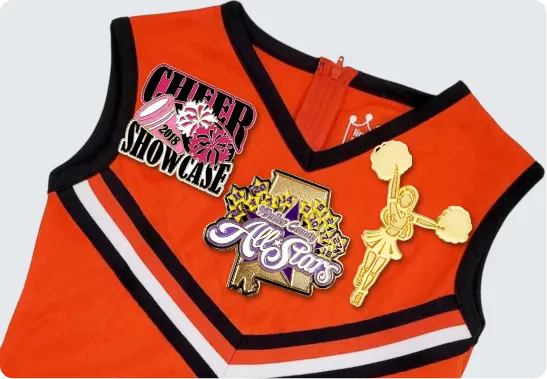 Personalized Pins For Cheerleaders Personalized Pins For Cheerleaders