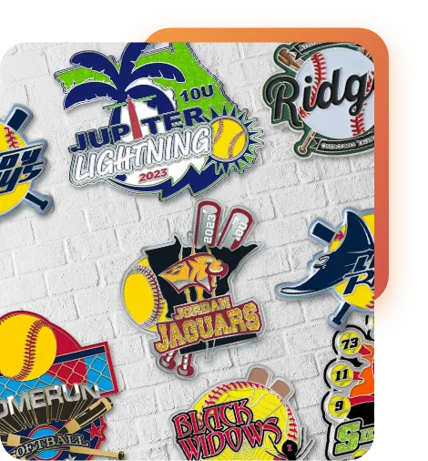 Softball Trading Pins Softball Trading Pins
