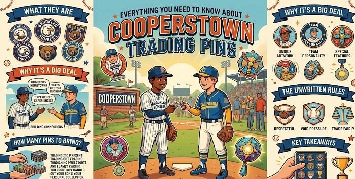 Cooperstown trading pins