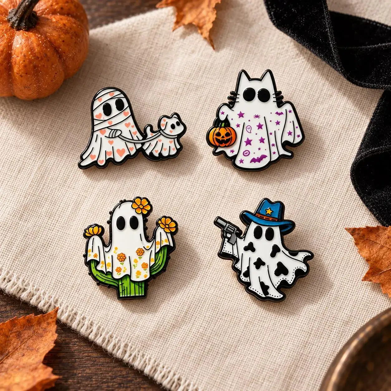 Halloween Enamel Pins