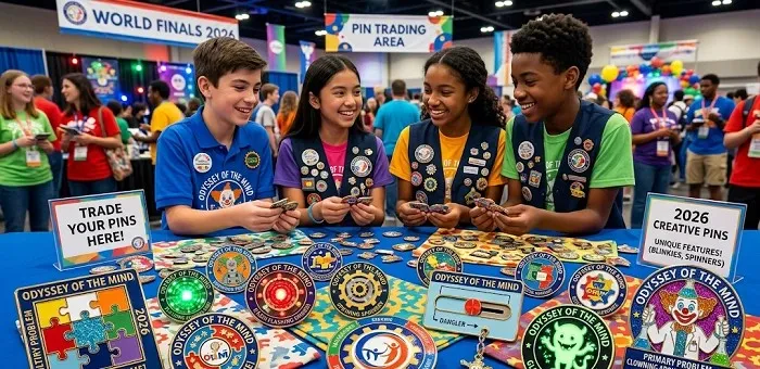 Odyssey Of The Mind Pins